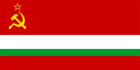 tajik soviet socialist republic flag